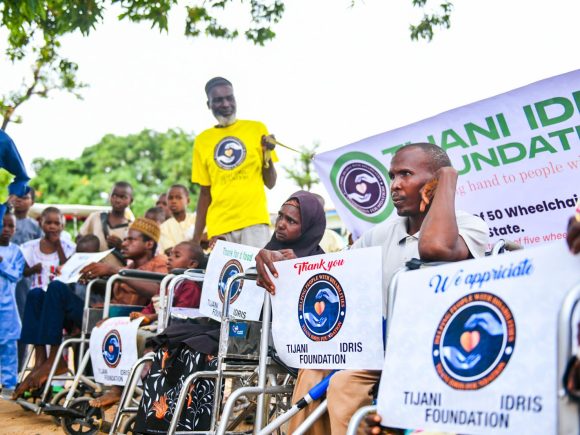 Wheelchair Donations by Tijani Idris Foundation